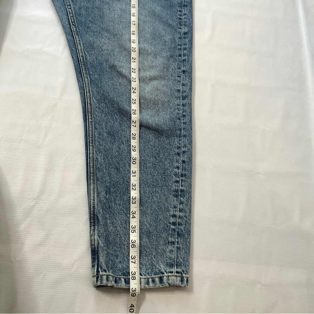 Zara Button Fly Crop Jeans Size 36 - Picture 13 of 16